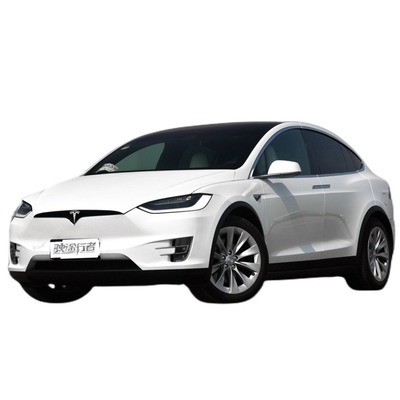 575km 純電動 クルージング範囲 テスラモデルX 高速電動車 白色